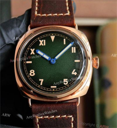 Best Copy New Panerai Radiomir PAM01349 California Green Rose Gold